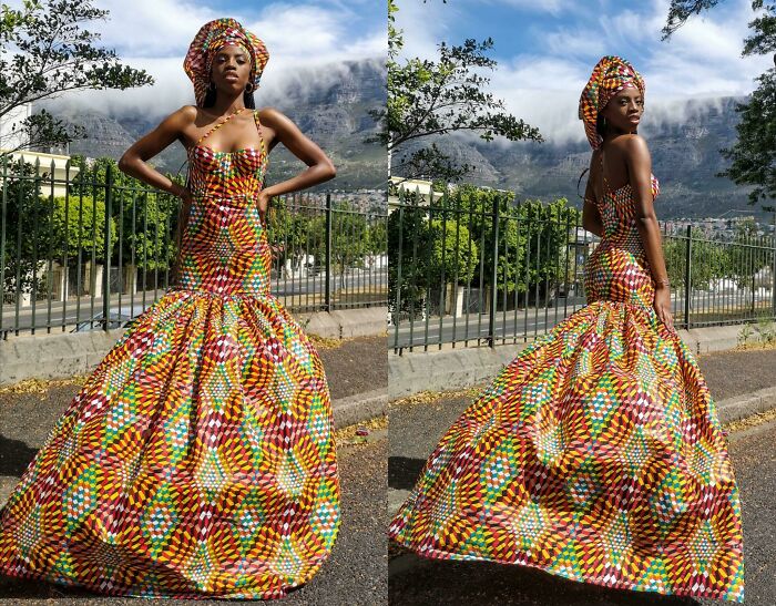 My Heart Was Heavy The Past Few Weeks And Naturally That Pours Out Into My Work And Made This Dress. I Hope Everyone Is Hanging In There Mentally, Change Will Come Here In Africa ❤️ #endinjustice