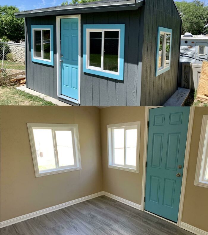 After Being Laid Off In April I Spent The Last 2 1/2 Months Building This Playhouse For My Kids. I Have No Construction Experience, Just A Lot Of Youtube Tutorials. I’m Very Happy With How It Turned Out.