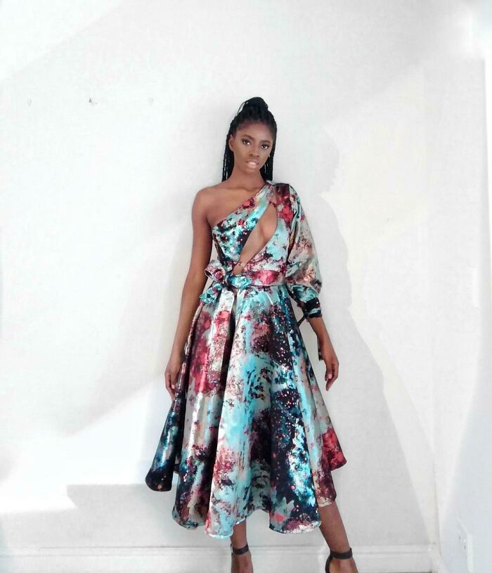 Made This Dress This Week, Lockdown In South Africa So Keeping Busy