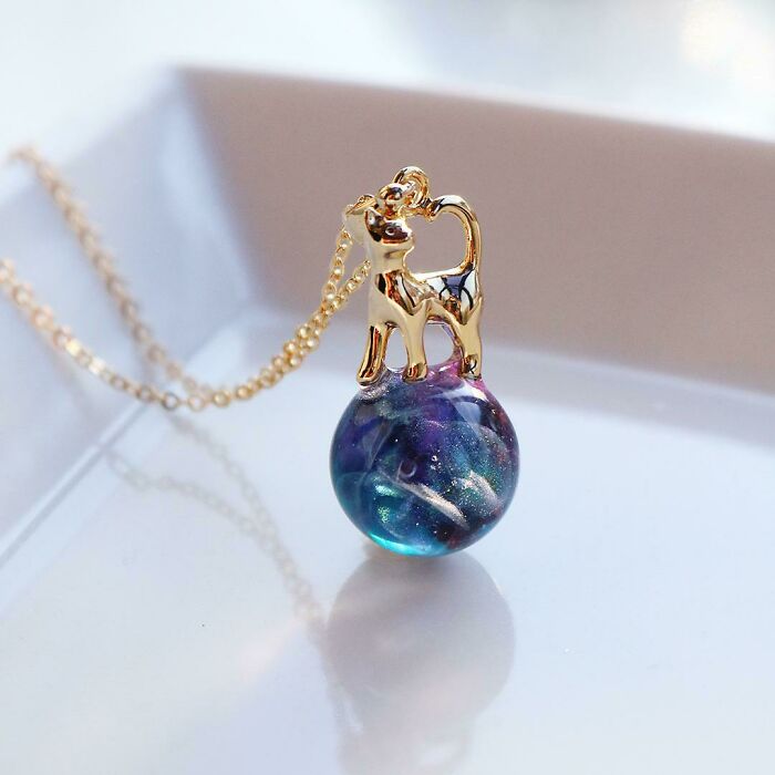 I Work With Resin And Made ‘Orion’s Belt’ Inspired By The Mib Movie!