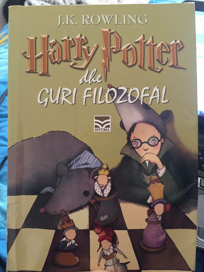 Philosopher's Stone, Albanian Version. Not Sure What's Going On Here