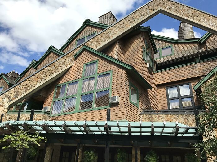 This Building That Looks Like It Glitched During The Rendering