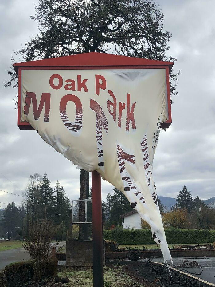 Damage From Beechie Creek Fire In Gates Oregon