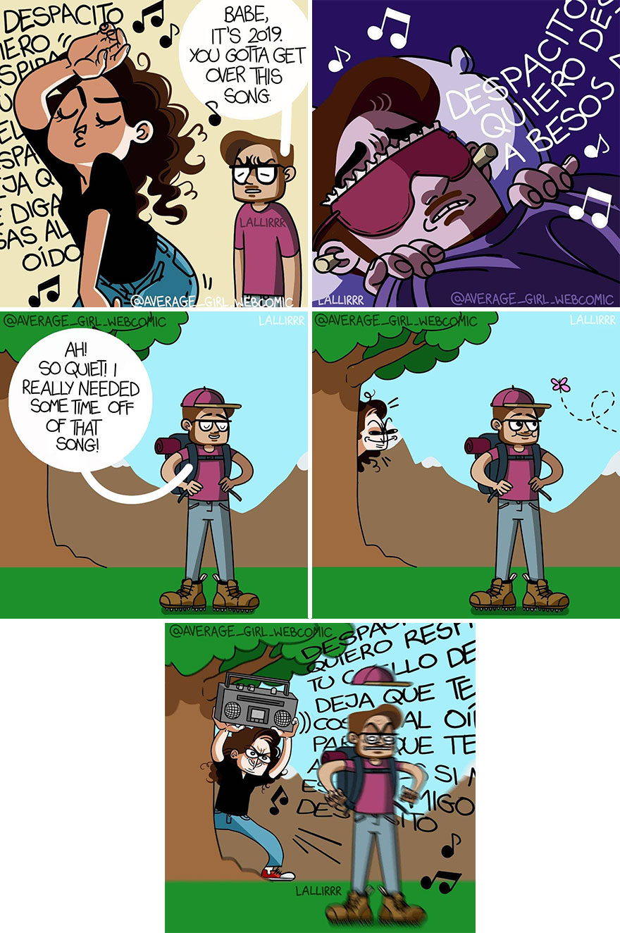 Funny-Slice-Of-Life-Average-Girl-Webcomic