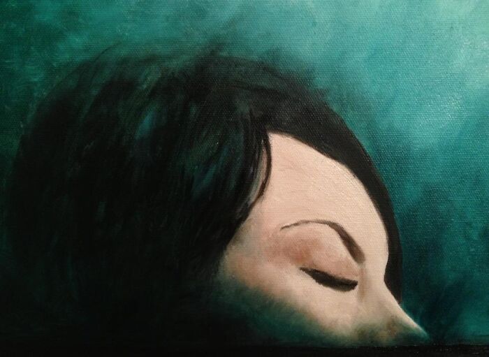 Self Portrait • Oil On Canvas 🎨✨