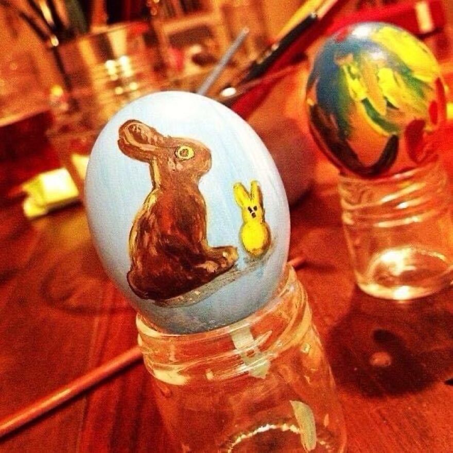 Hand Painted Easter Eggs