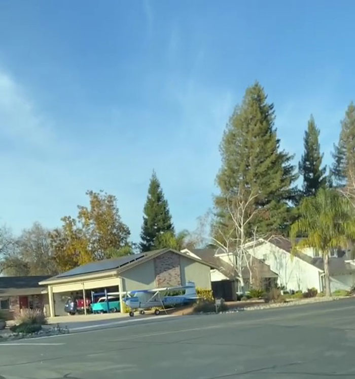 TikTok Video Showing A Neighborhood Where Everyone Has Airplanes Goes Viral With 4.8M Views