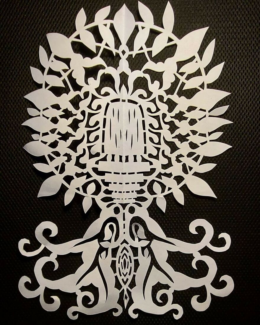 My Doodles Into Stencil Art