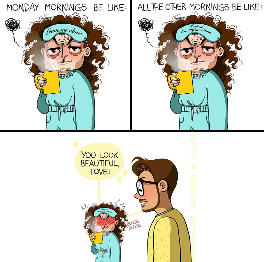 Funny-Slice-Of-Life-Average-Girl-Webcomic