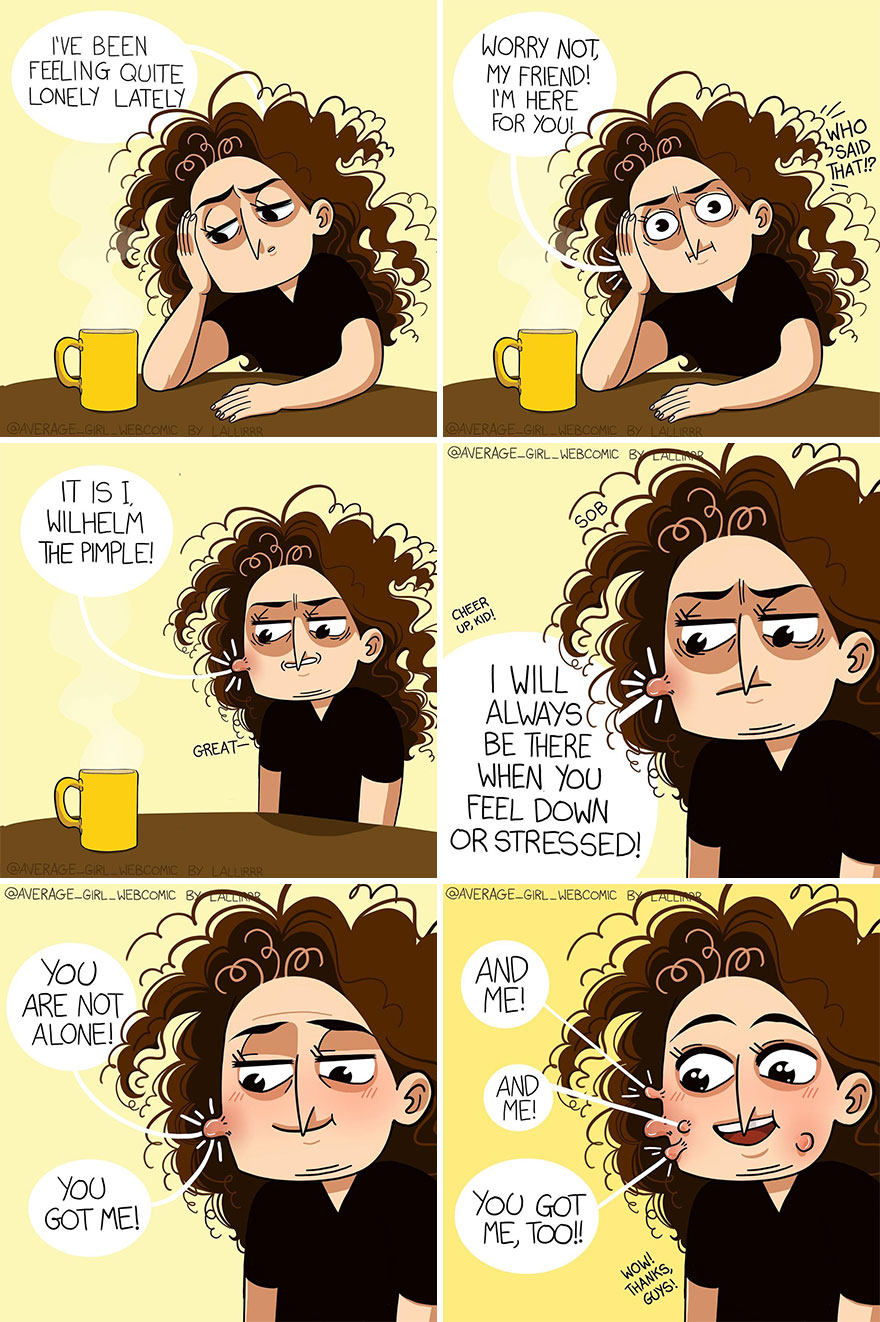 Funny-Slice-Of-Life-Average-Girl-Webcomic