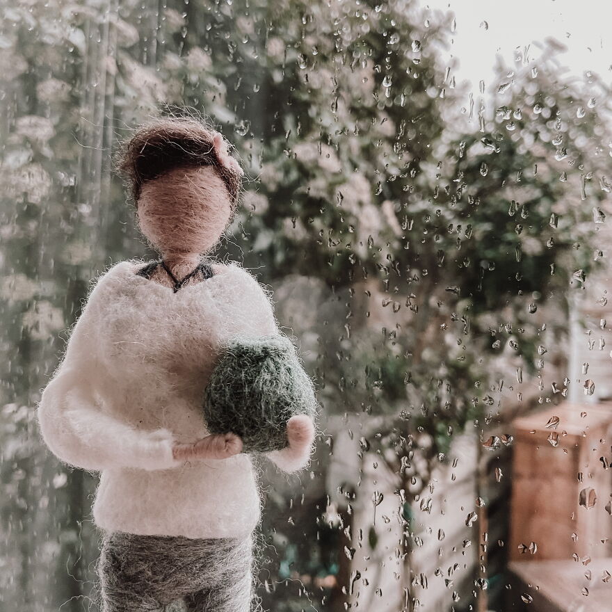 I Create Wool People For A Living