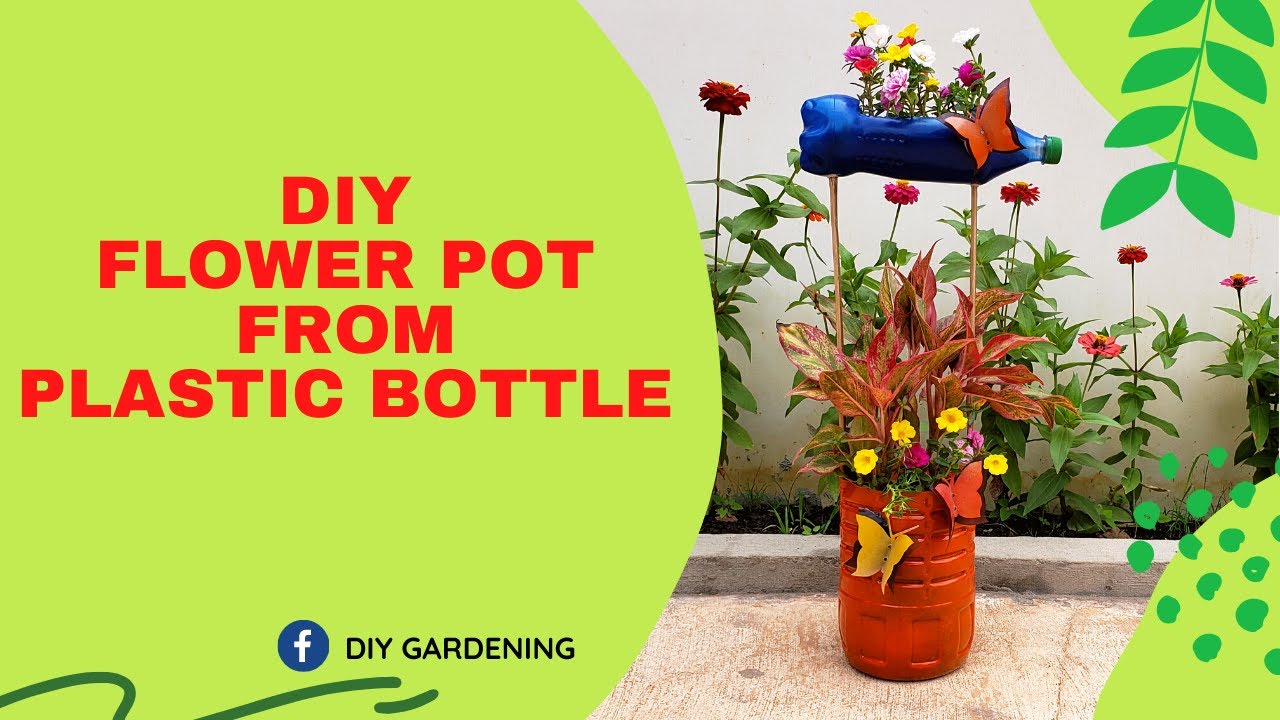 Vertical Garden; How To Make Vertical Flower Pot For Your Garden