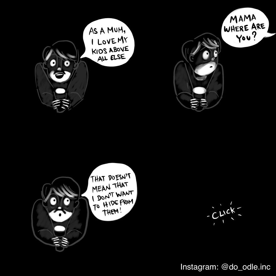 Hiding From The Kids