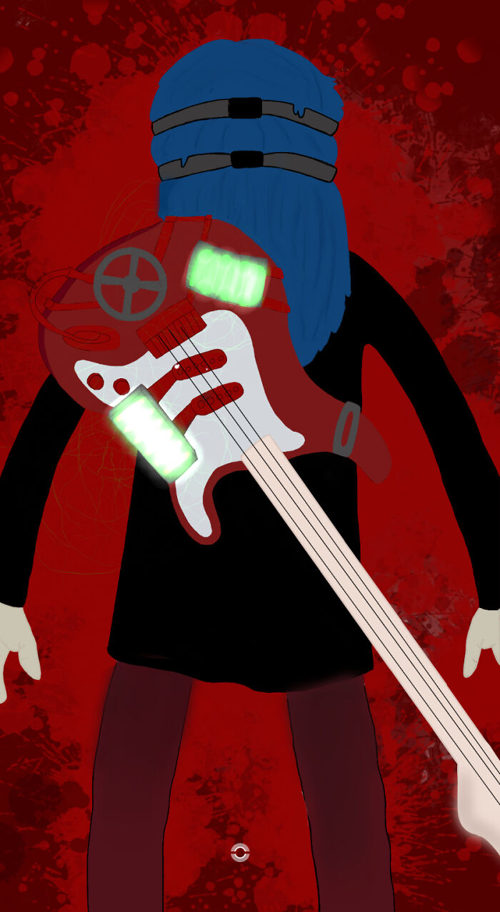 Another Of My Re-Draws Of Chapter 4 Sally Face! Im Bad Lol. I Literally Just Discovered The “Zoom In” Feature