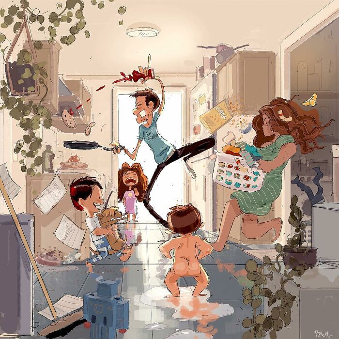 Artist Makes Adorable Illustrations That Capture The Tenderness Of Living With Those Who Do You Good (New Pics)
