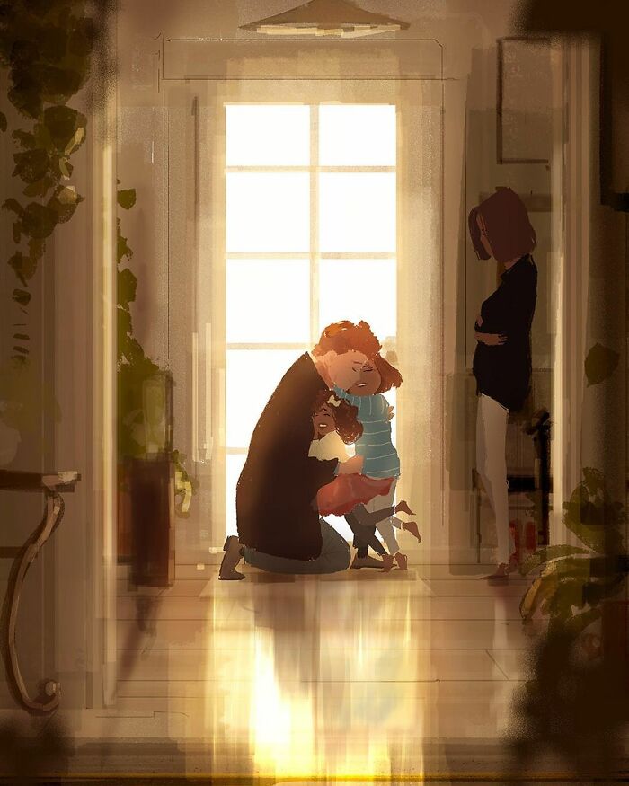 Artist Makes Adorable Illustrations That Capture The Tenderness Of Living With Those Who Do You Good (New Pics)