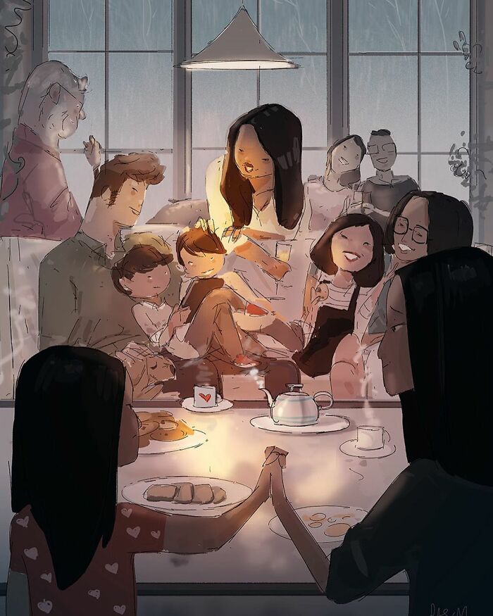 Artist Makes Adorable Illustrations That Capture The Tenderness Of Living With Those Who Do You Good (New Pics)