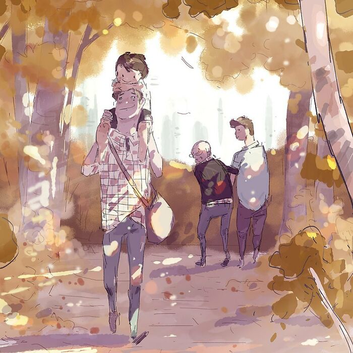 Artist Makes Adorable Illustrations That Capture The Tenderness Of Living With Those Who Do You Good (New Pics)
