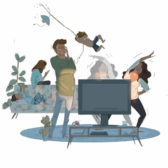 Artist Makes Adorable Illustrations That Capture The Tenderness Of Living With Those Who Do You Good (New Pics)