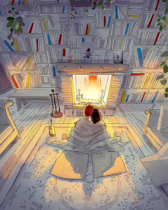 Artist Makes Adorable Illustrations That Capture The Tenderness Of Living With Those Who Do You Good (New Pics)