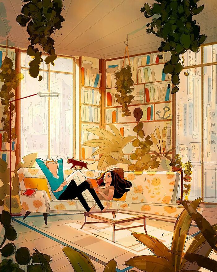Artist Makes Adorable Illustrations That Capture The Tenderness Of Living With Those Who Do You Good (New Pics)