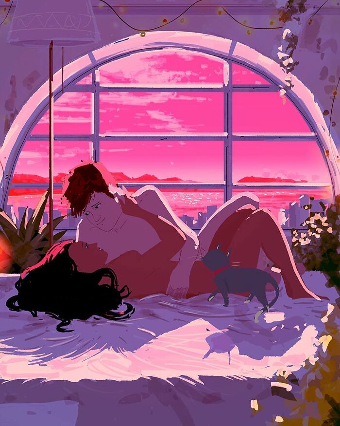 Artist Makes Adorable Illustrations That Capture The Tenderness Of Living With Those Who Do You Good (New Pics)