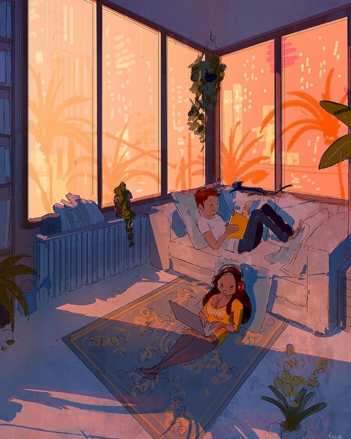 Artist Makes Adorable Illustrations That Capture The Tenderness Of Living With Those Who Do You Good (New Pics)