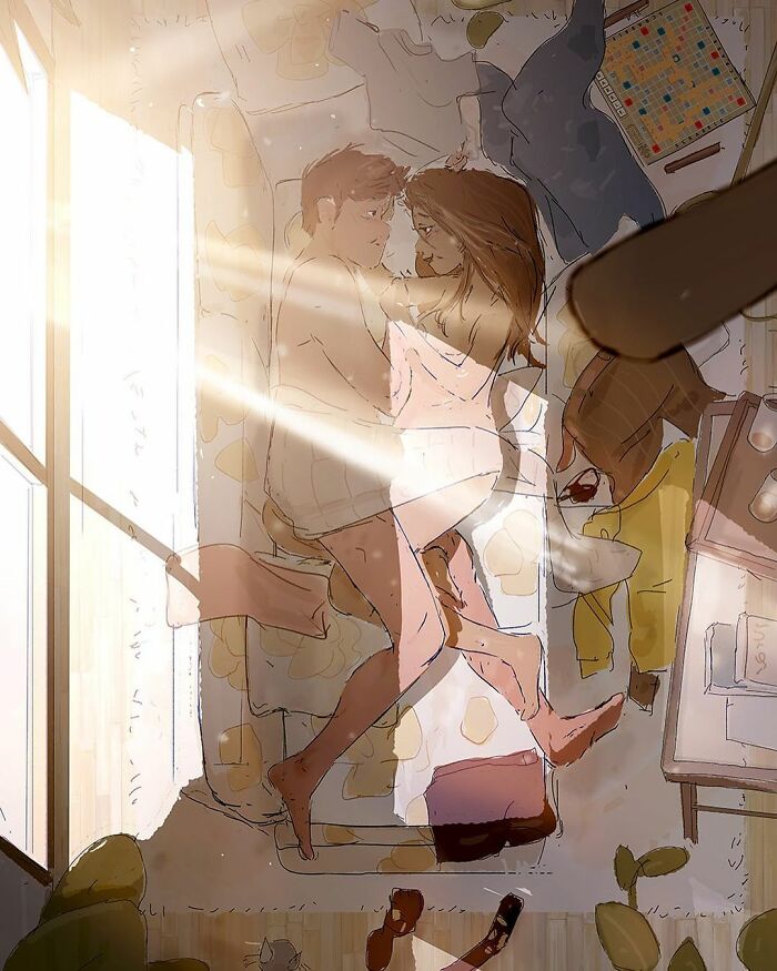 Artist Makes Adorable Illustrations That Capture The Tenderness Of Living With Those Who Do You Good (New Pics)