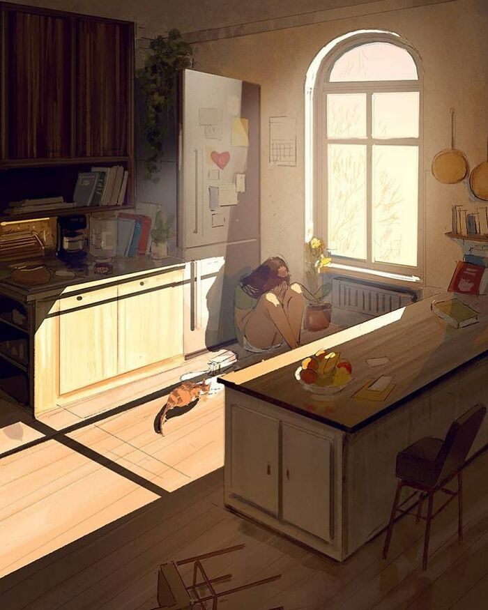 Artist Makes Adorable Illustrations That Capture The Tenderness Of Living With Those Who Do You Good (New Pics)
