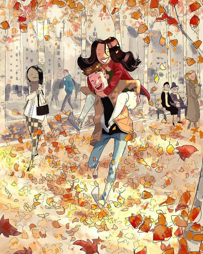 Artist Makes Adorable Illustrations That Capture The Tenderness Of Living With Those Who Do You Good (New Pics)