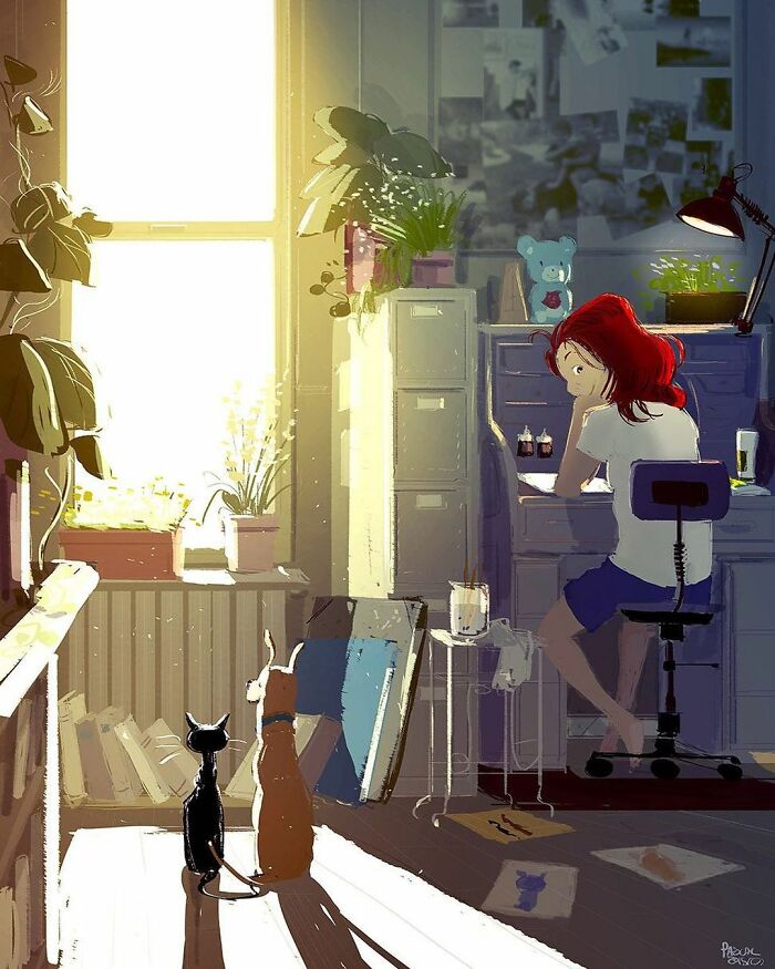 Artist Makes Adorable Illustrations That Capture The Tenderness Of Living With Those Who Do You Good (New Pics)