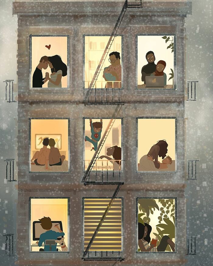 Artist Makes Adorable Illustrations That Capture The Tenderness Of Living With Those Who Do You Good (New Pics)