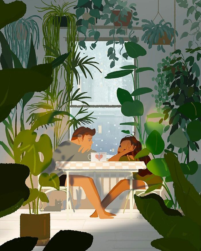 Artist Makes Adorable Illustrations That Capture The Tenderness Of Living With Those Who Do You Good (New Pics)