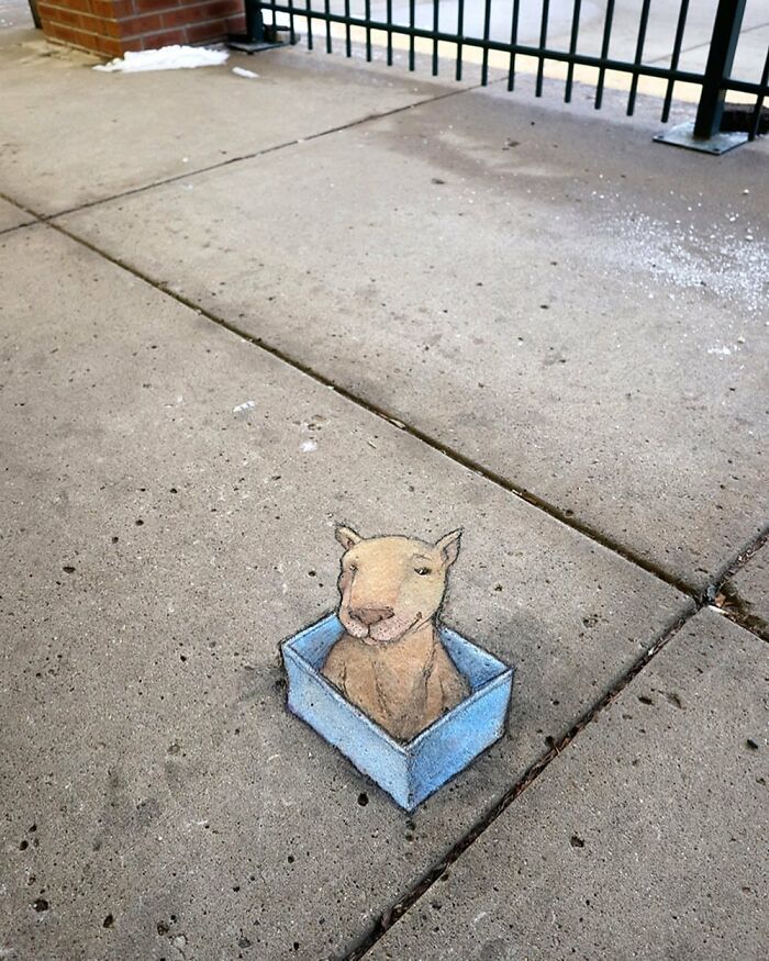 Artist Manages To Extract Life From The Streets And Walls In An Improvised And Joyful Way (New Pics)