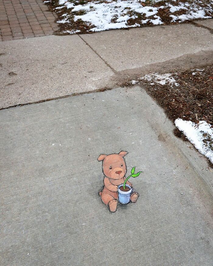 Artist Manages To Extract Life From The Streets And Walls In An Improvised And Joyful Way (New Pics)