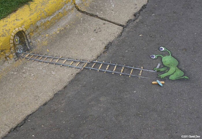 Artist Manages To Extract Life From The Streets And Walls In An Improvised And Joyful Way (New Pics)