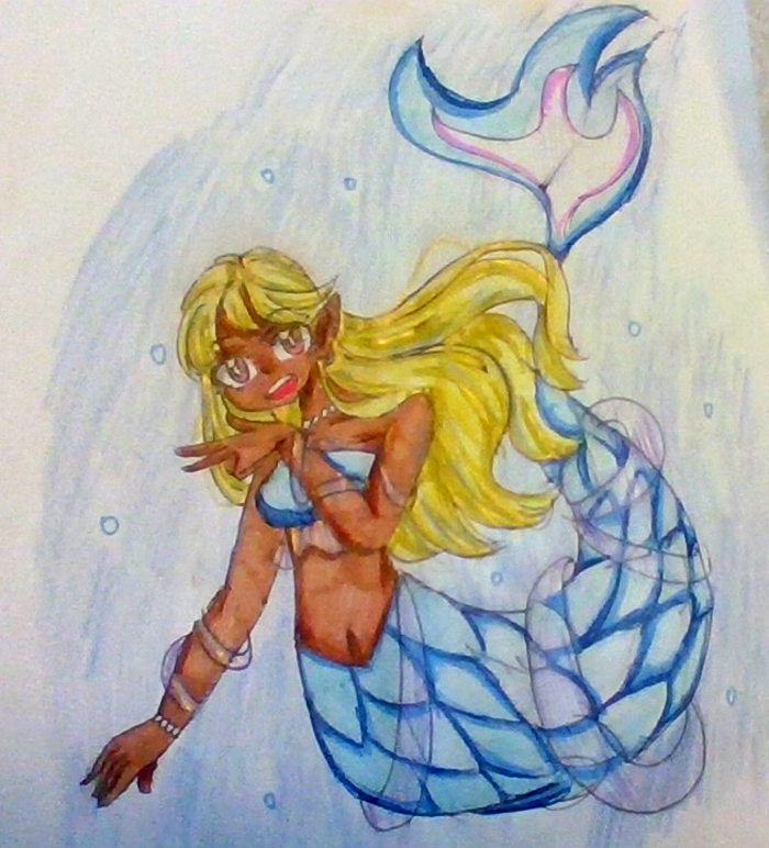 This Is Aya Hanada And She's A Mermaid!