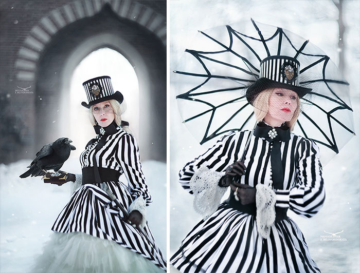 Russian Grandma Makes Amazing Cosplays With Materials Found In Flea Markets And Second Hand Stores