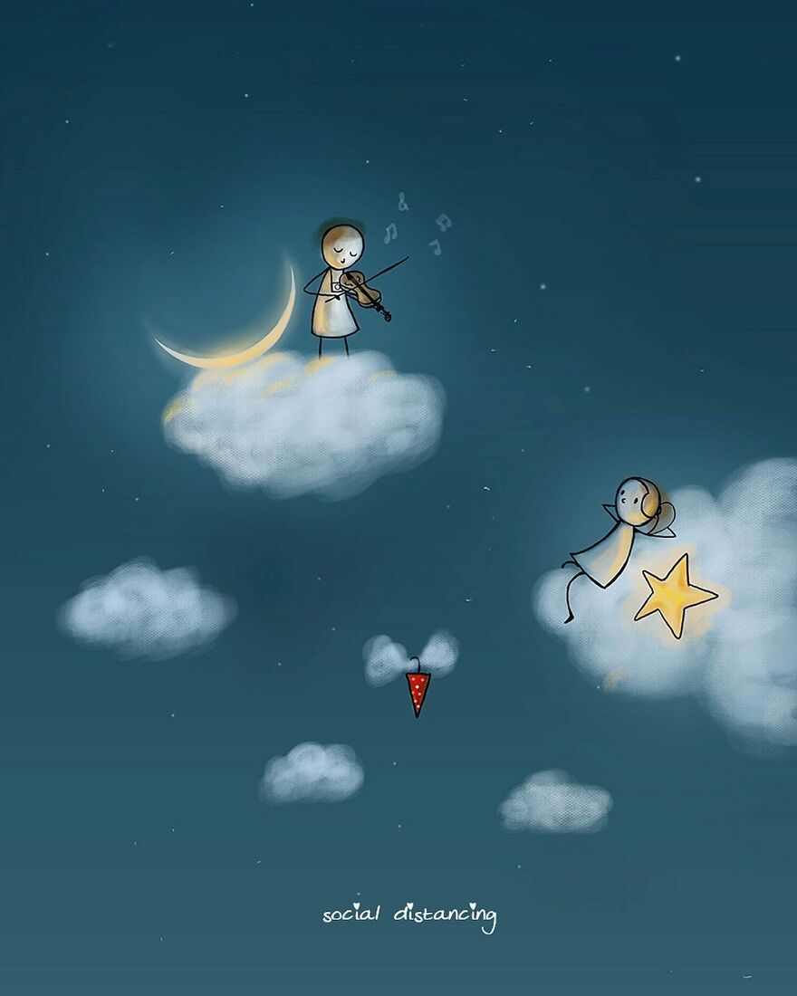 Indian Artist Make Beautiful Surreal Illustrations About Love And Life