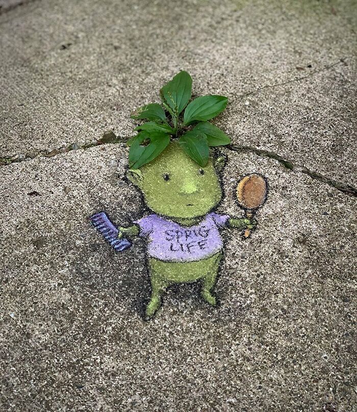 Artist Manages To Extract Life From The Streets And Walls In An Improvised And Joyful Way (New Pics)