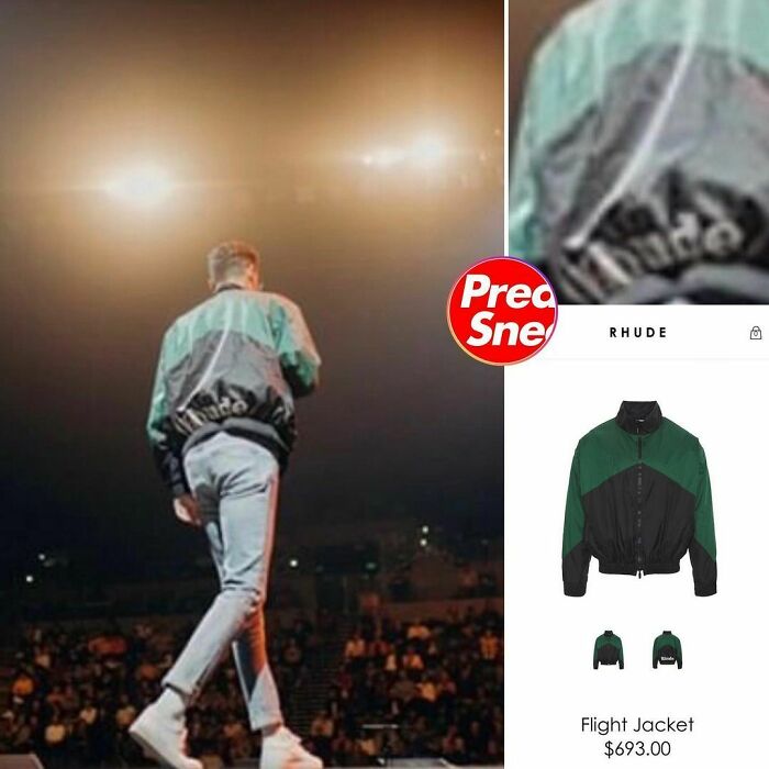 Pastor Chad With That Steph Tanner Swag. Rhude Jacket, $693