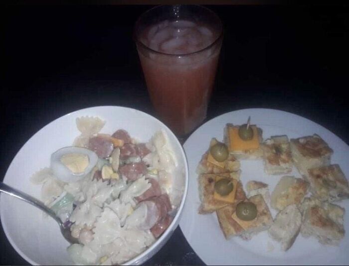 The Food At The Super Bowl Party Was Fire