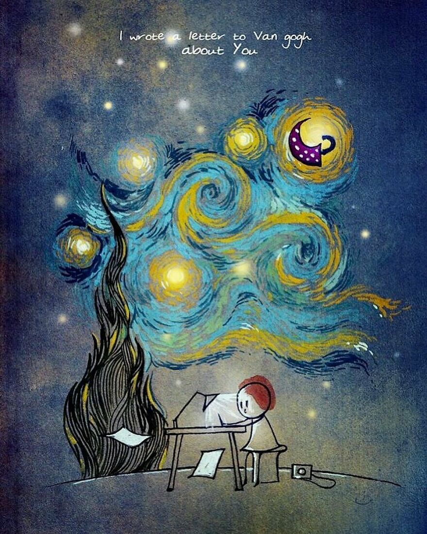 Indian Artist Make Beautiful Surreal Illustrations About Love And Life