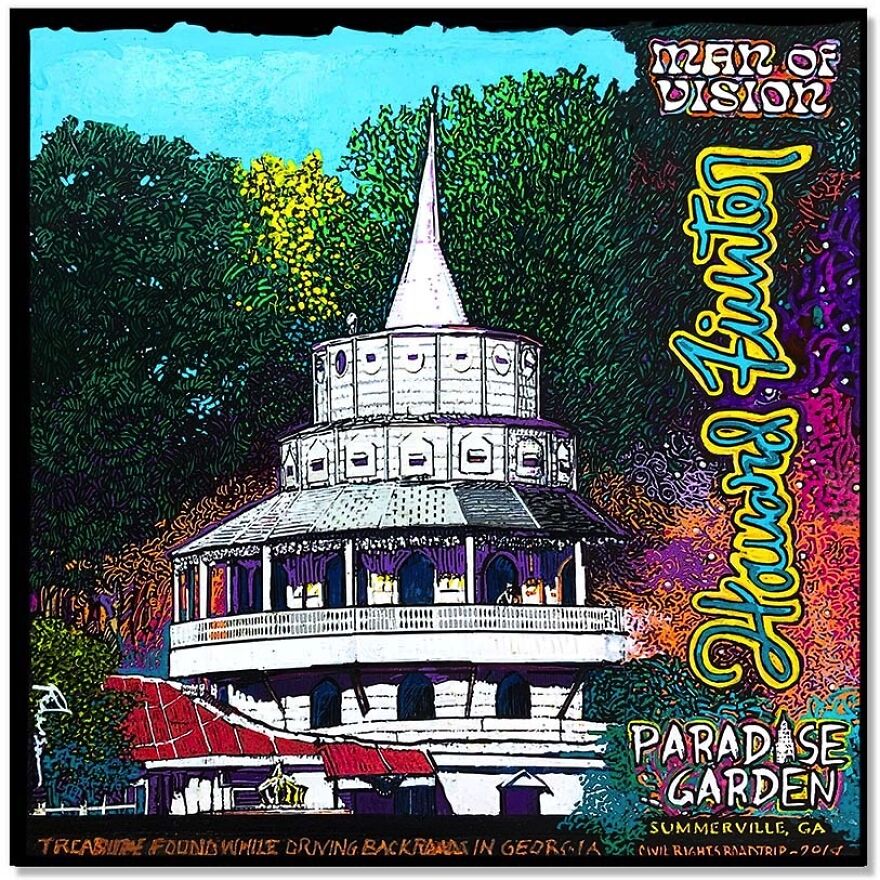 Found By Accident After Driving From Chickamauga Battlefied To Anniston, Alabama To See The Freedom Riders Memorial. Howard Is A World Famous Folk Artist. He Built His House And Filled The Remains 8 Acres With Artwork And Buildings