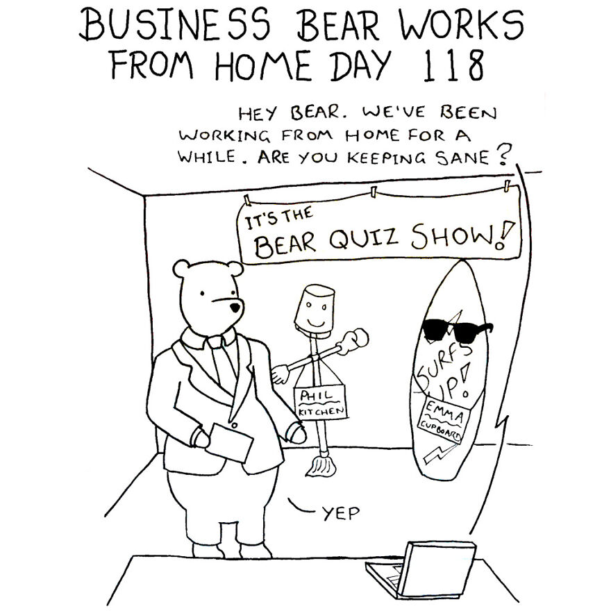 I've Spent The Last Year Drawing A Comic About Working From Home (10 Comics)