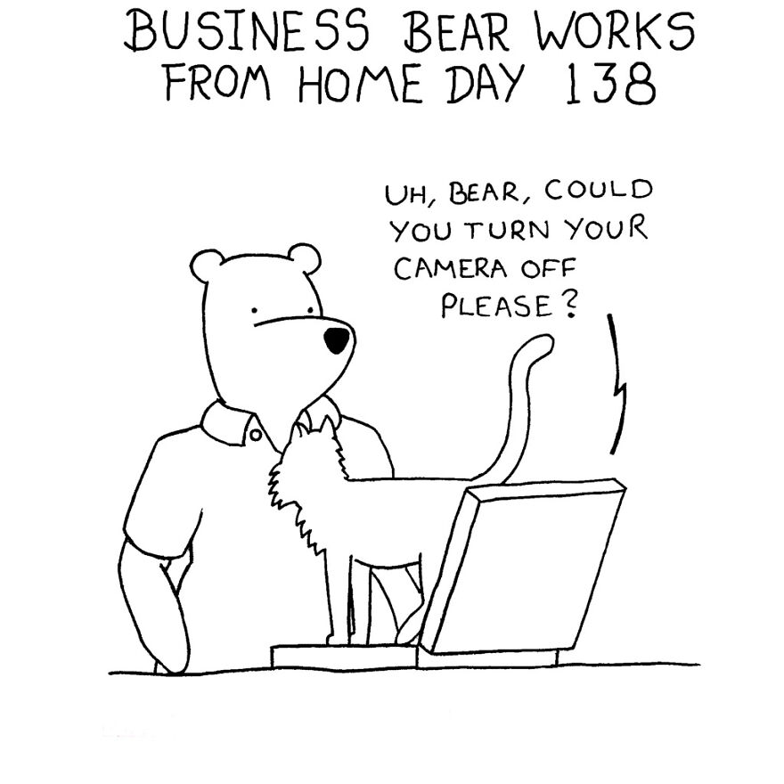 I've Spent The Last Year Drawing A Comic About Working From Home (10 Comics)