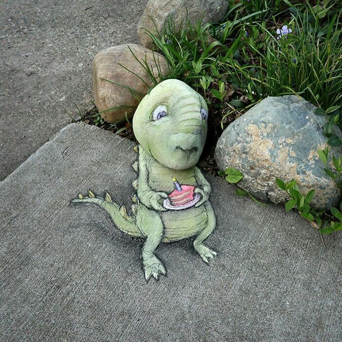 Artist Manages To Extract Life From The Streets And Walls In An Improvised And Joyful Way (New Pics)