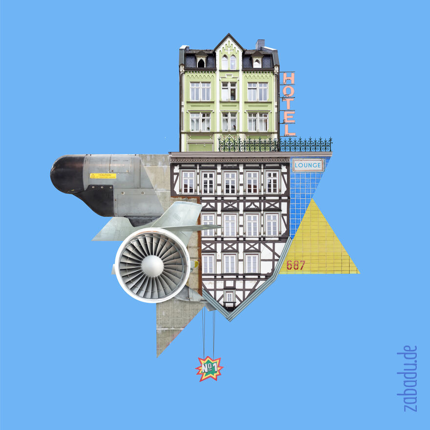 I Let Colorful Hotels Fly