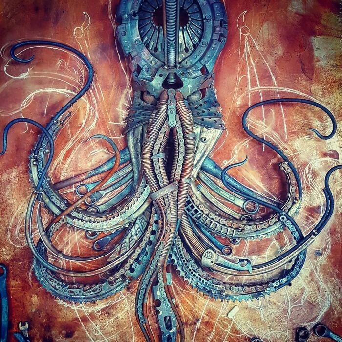 Artist Finds In The Trash His Inspiration For Making Amazing Sculptures