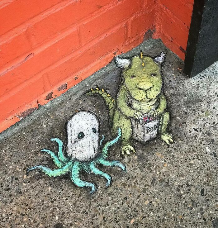 Artist Manages To Extract Life From The Streets And Walls In An Improvised And Joyful Way (New Pics)